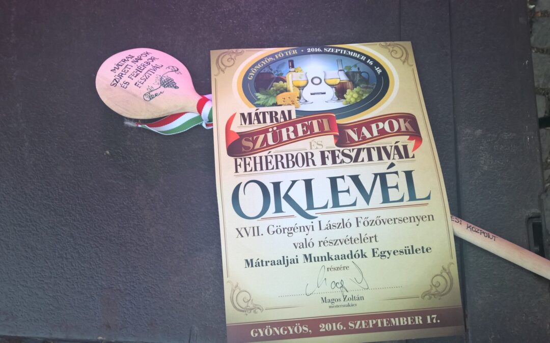 Szüreti napok – gulyásfőző verseny